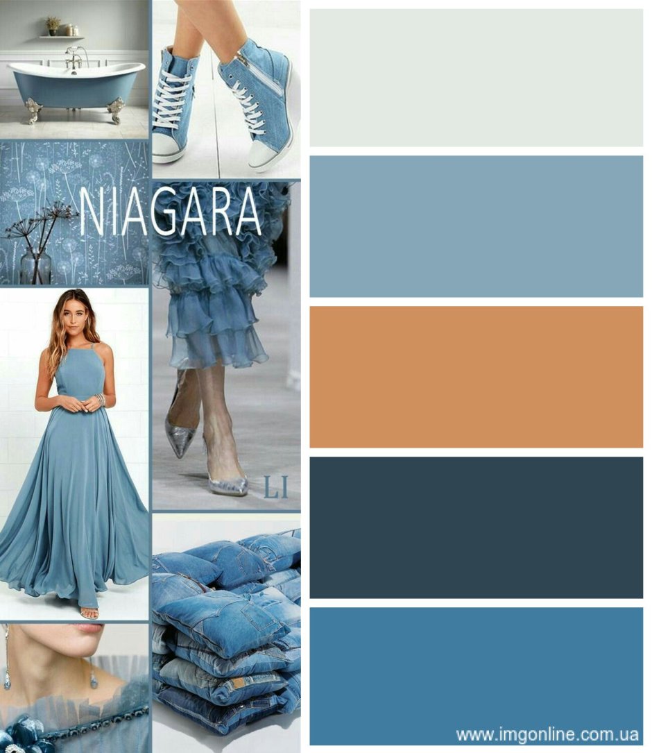 Палетки сочетания цветов в интерьере