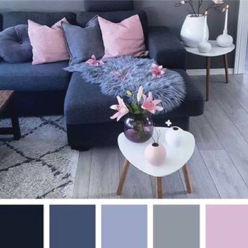 Цветовые акценты в интерьере