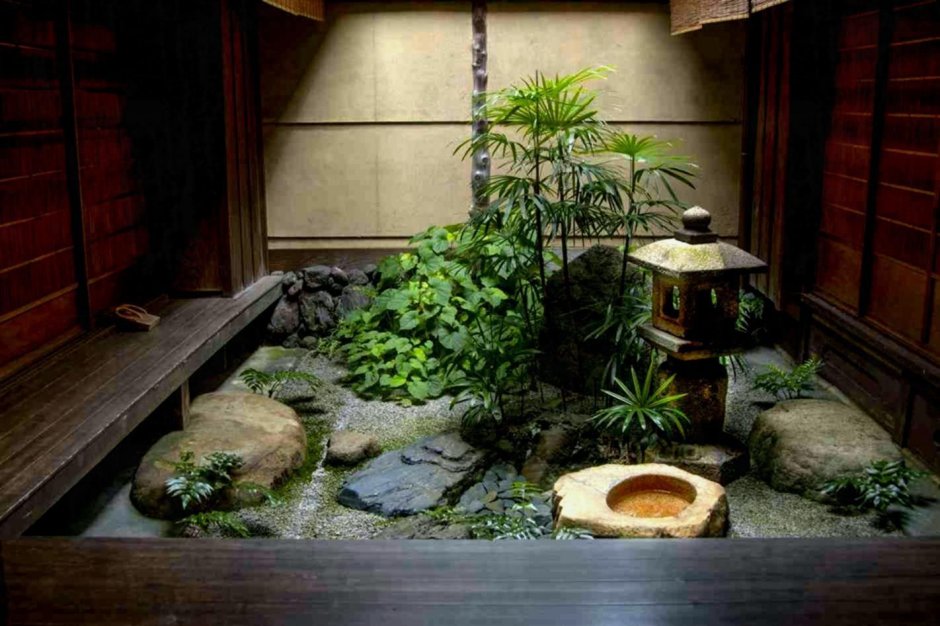 Рокарий сад бонсай Южная Корея