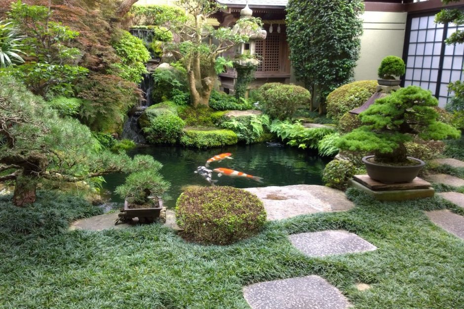 Макет японского сада