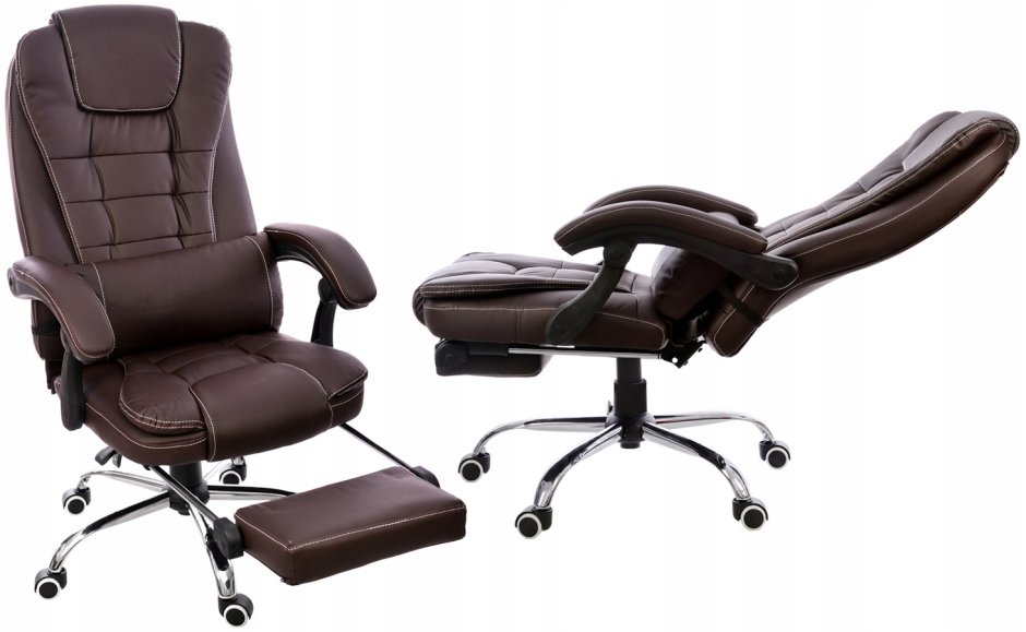 Кресло-реклайнер с вибромассажем Relax Monarch на колесах