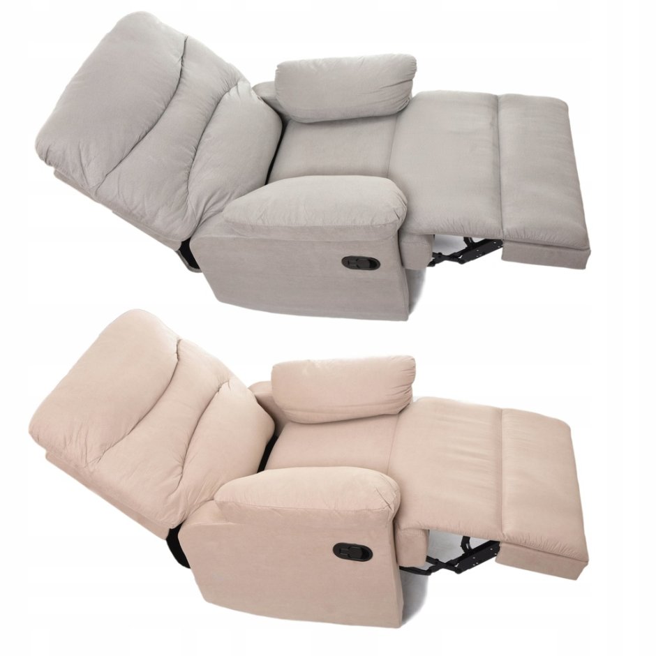 Кресло Либера с подставкой для ног