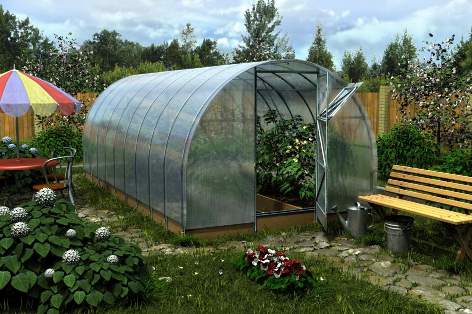 Грядка оцинкованная 1х2м