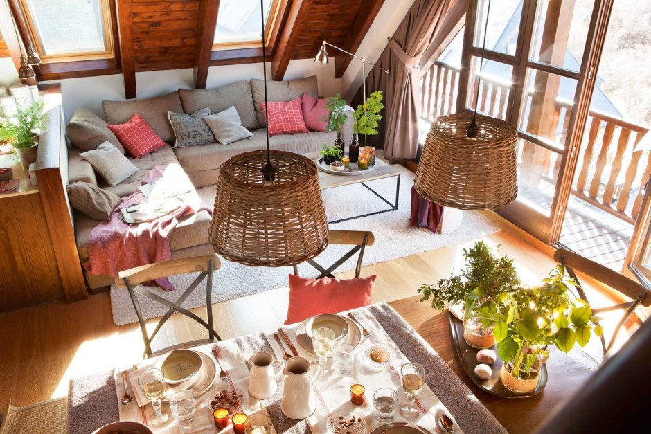 Уютный домашний интерьер