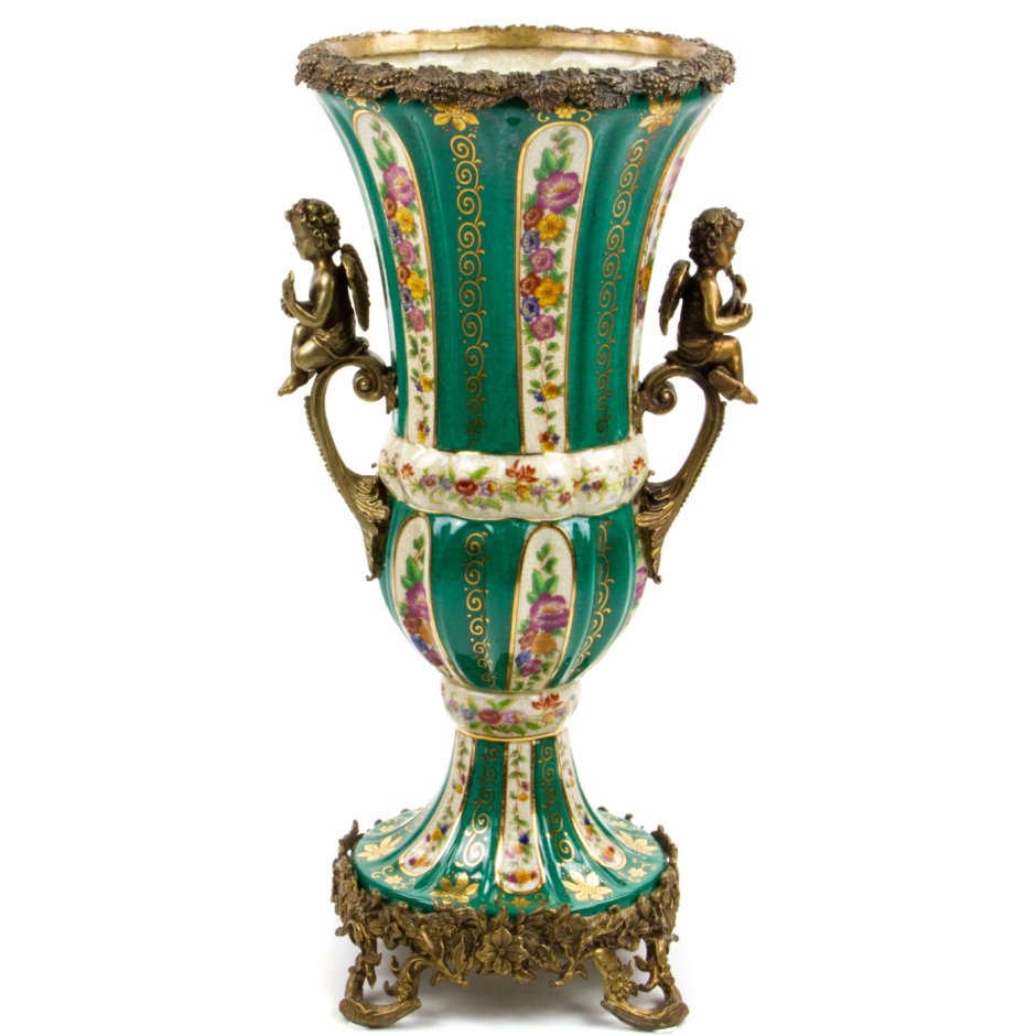 Ваза Oliva 23x23x41 см, Glasar