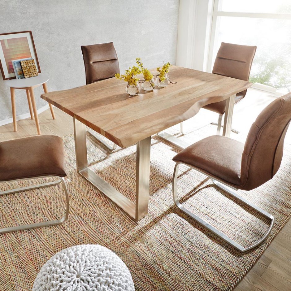 Стол из массива бука Idealsedia 90 90