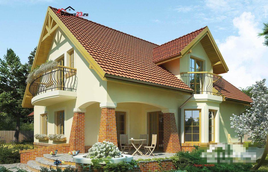 Архитектура Модерн эркер