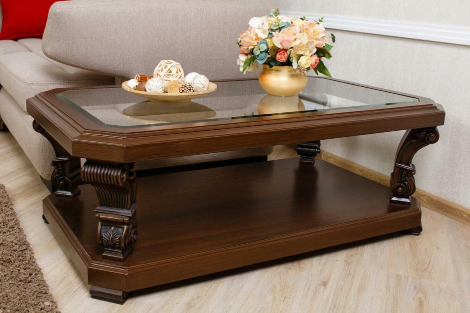 Стол журнальный Марсель Marseille орех