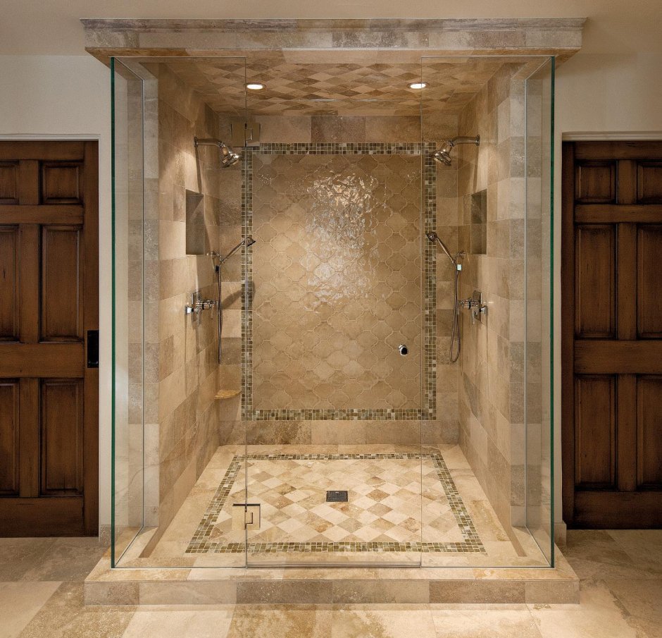 Душевая в греческом стиле