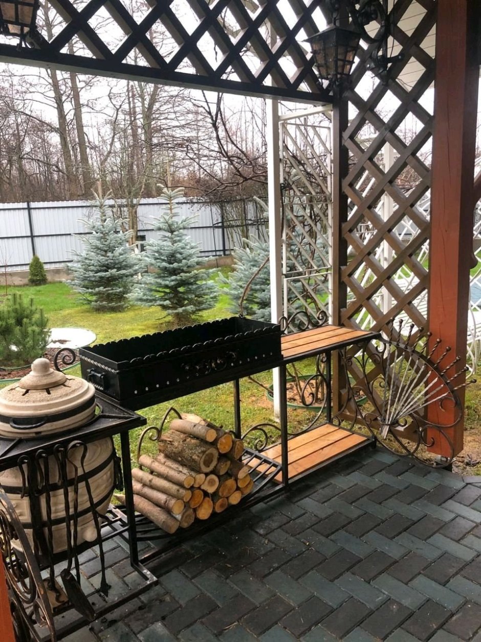 Мангальная зона 2х3 м