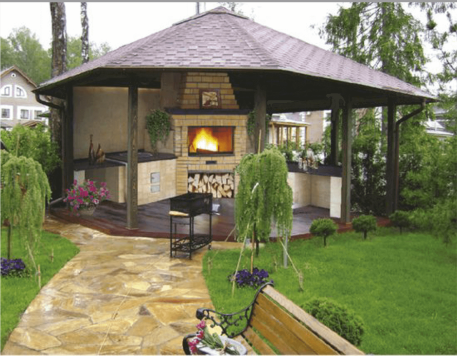 Беседка на участке