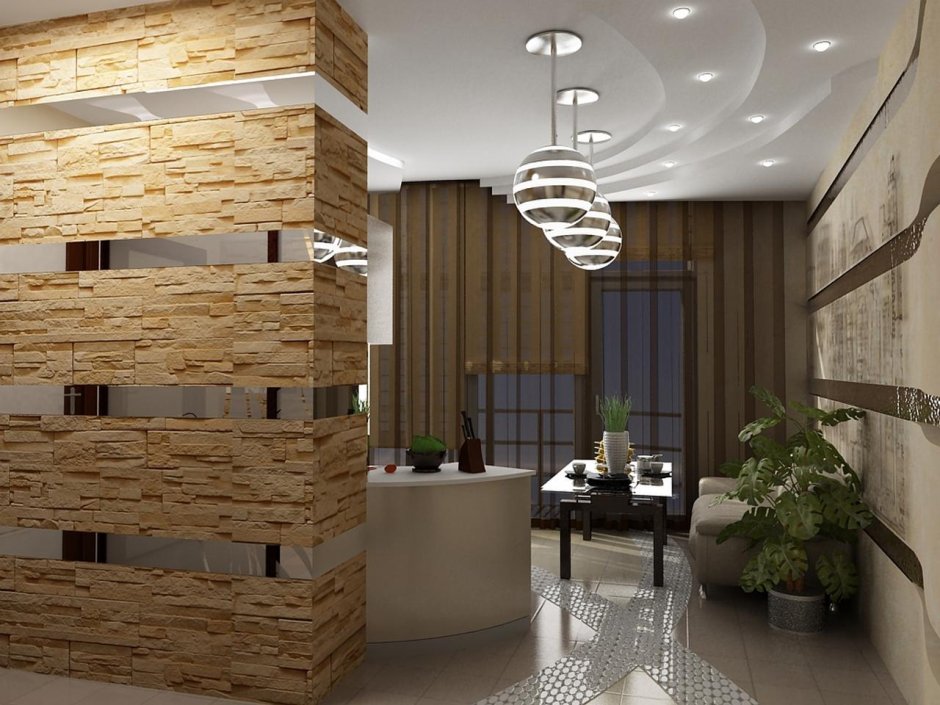 Декоративная штукатурка фундамента