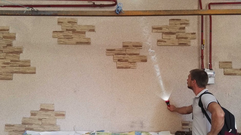 Отделка фасада гибким камнем