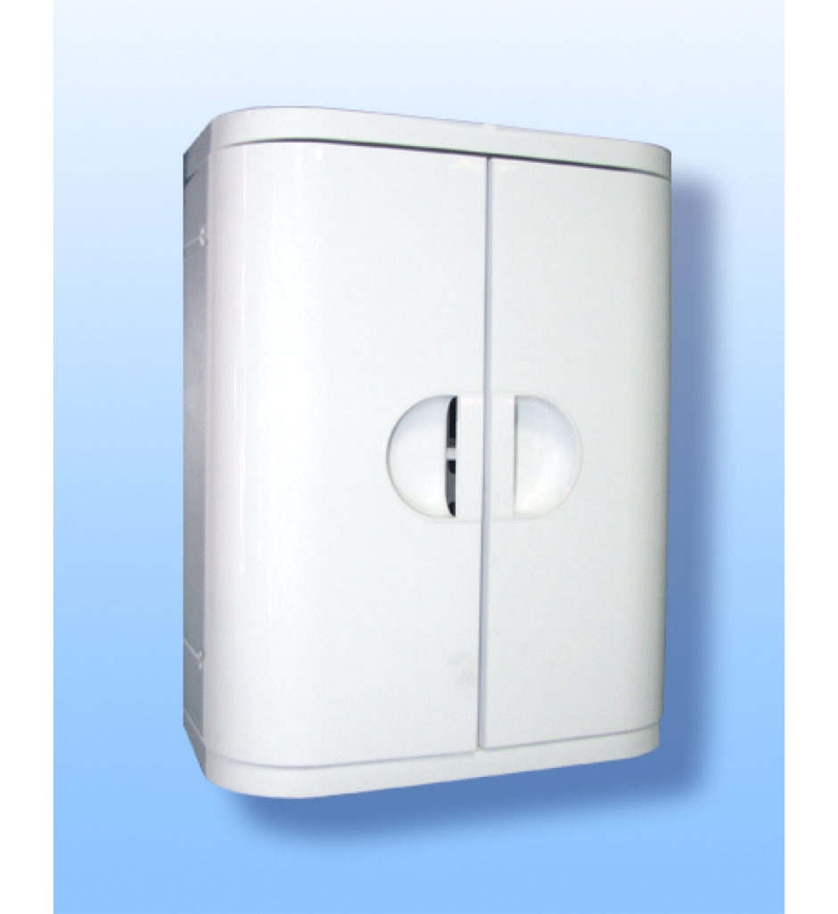 Пластиковый шкафчик для ванной комнаты навесной