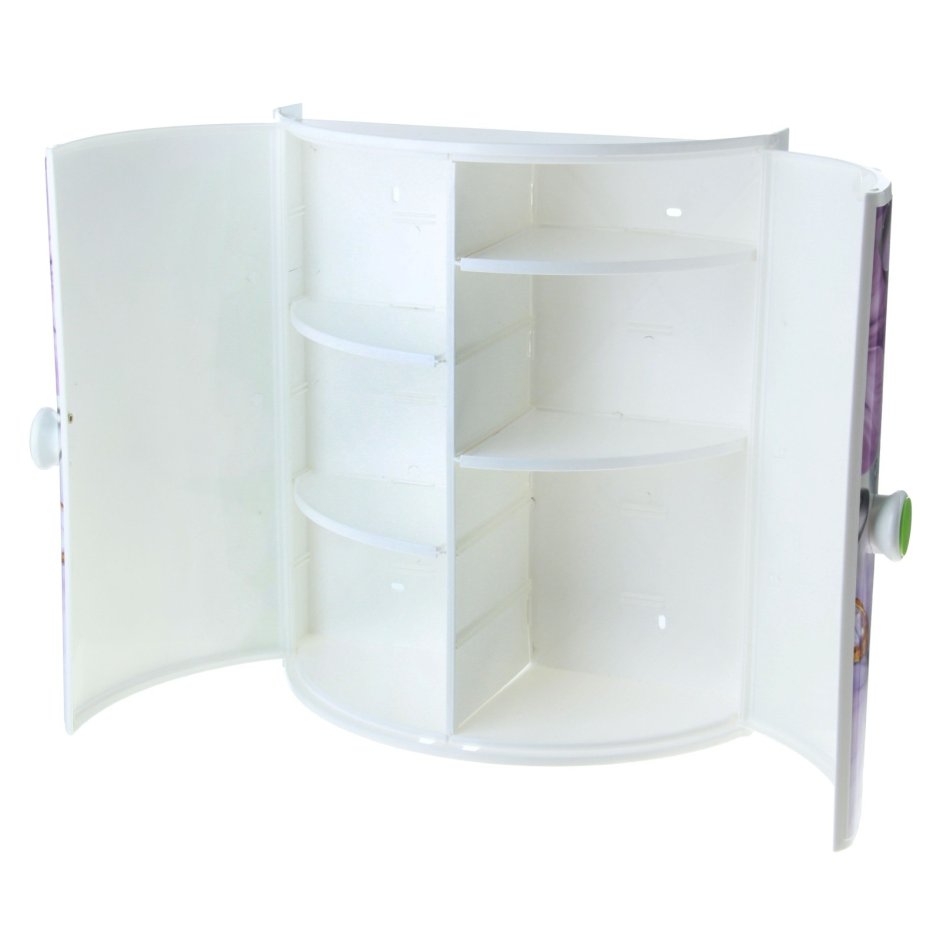 Пластиковые шкафы для ванной комнаты