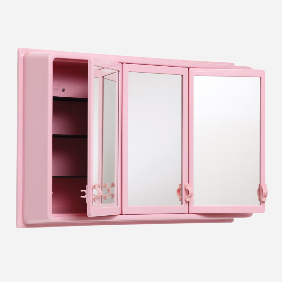 Пластиковый шкаф для ванной комнаты навесной