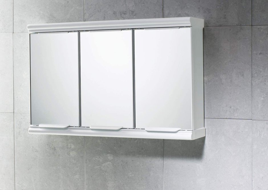 Шкаф пластиковый навесной для ванной