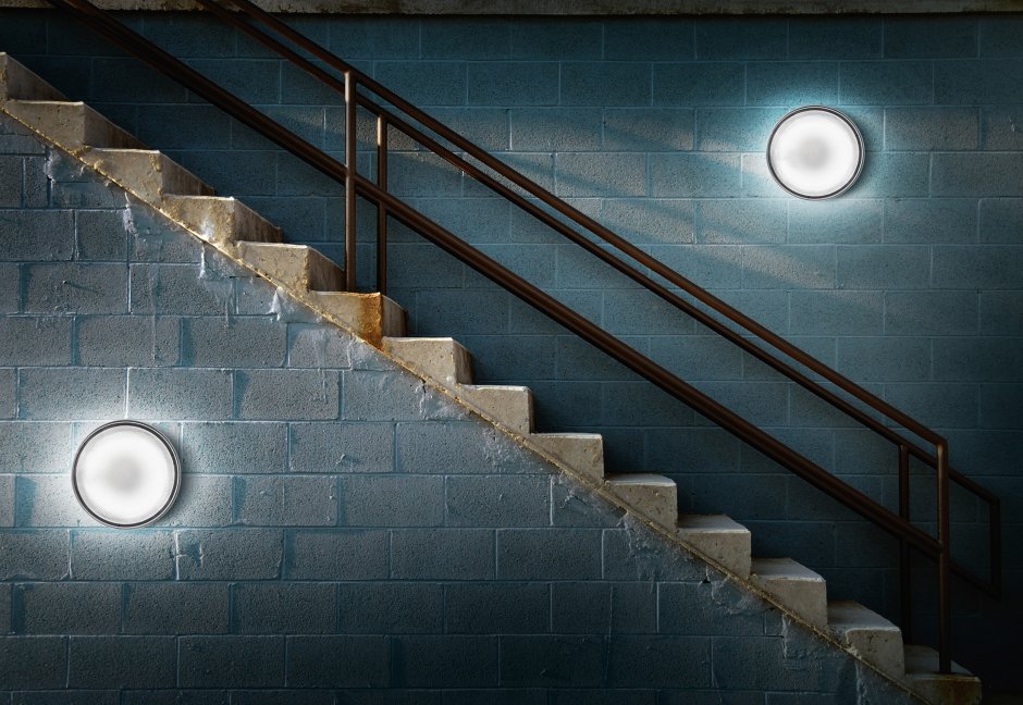 Светильник для лестничной клетки