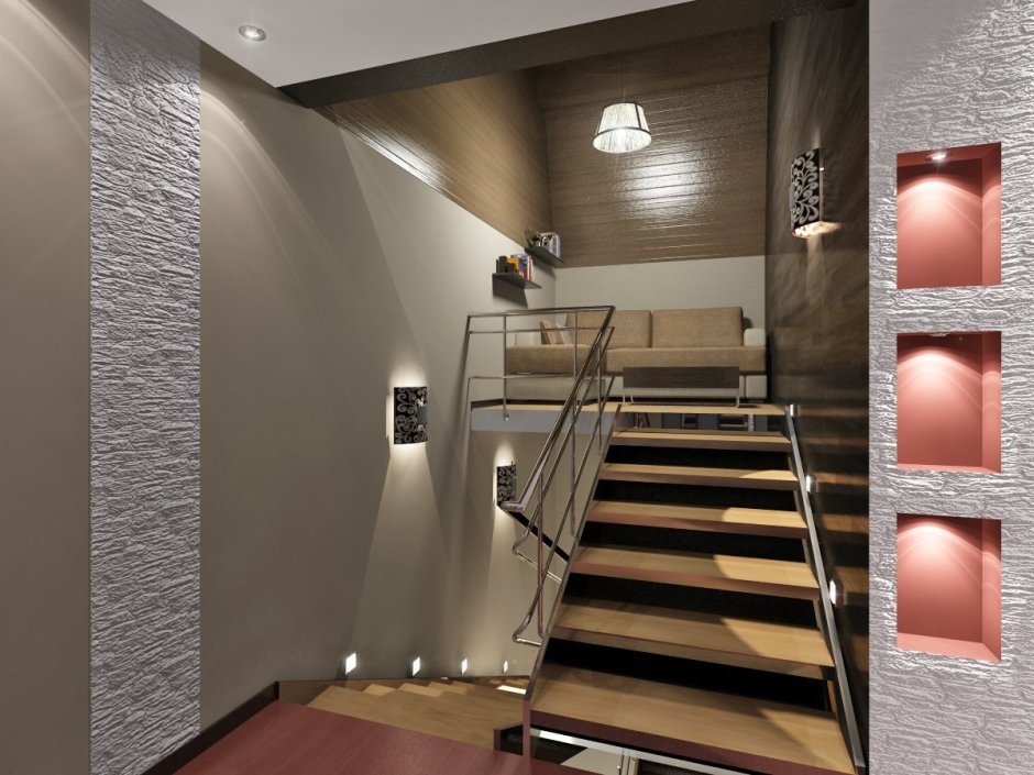 Освещение лестницы