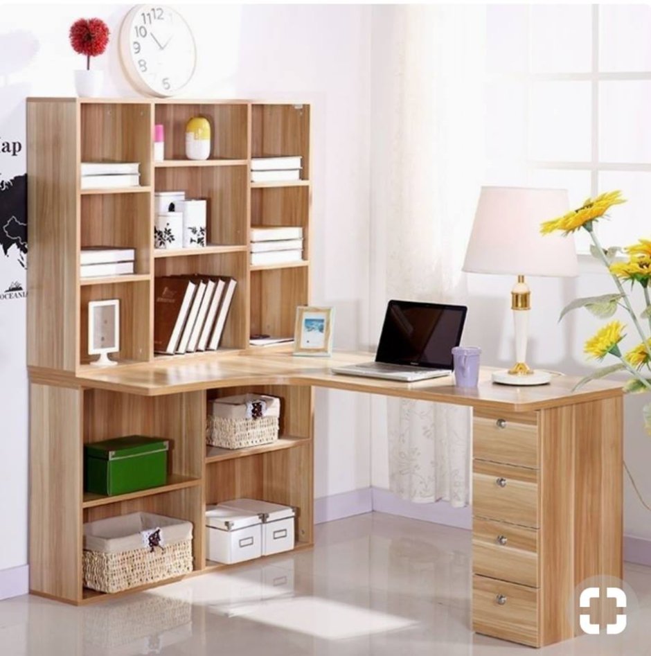 Детский угловой стол для школьника