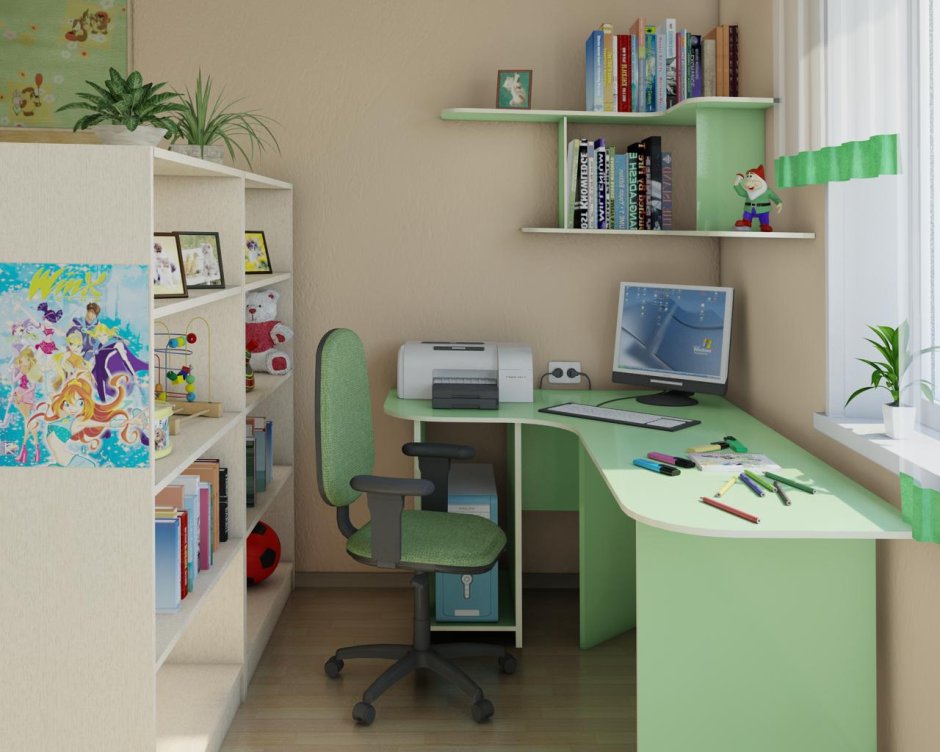 Детский стеллаж Cilek Flora