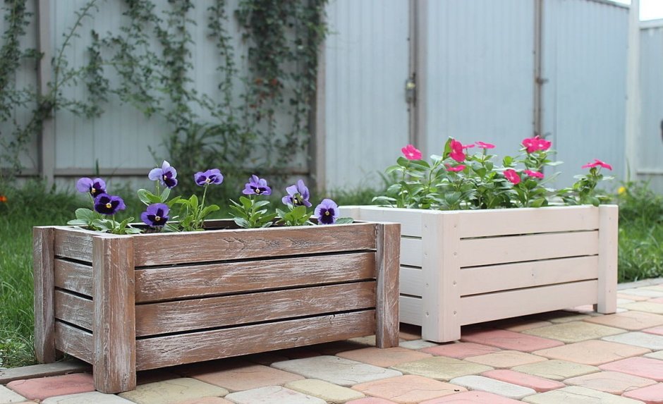 Горшок пластиковый клумбы