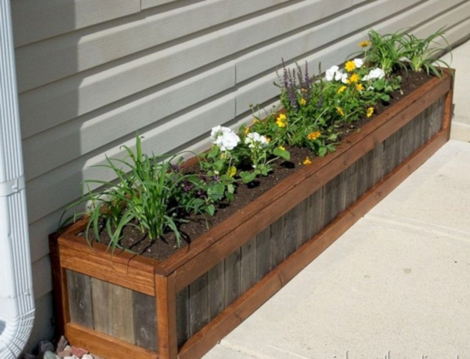 Огород из пластиковых ящиков