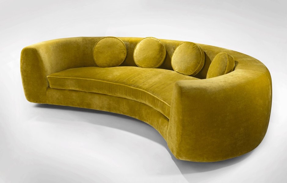 Изогнутые диваны