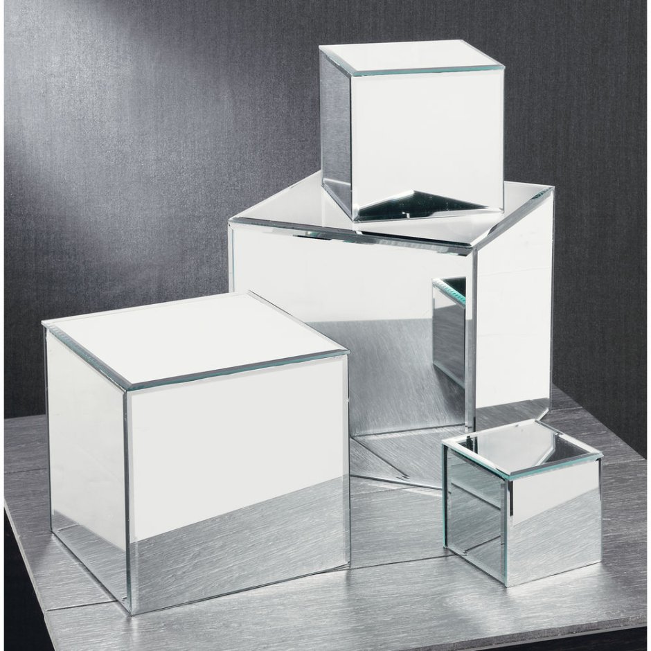 Зеркальные Кубы для декора