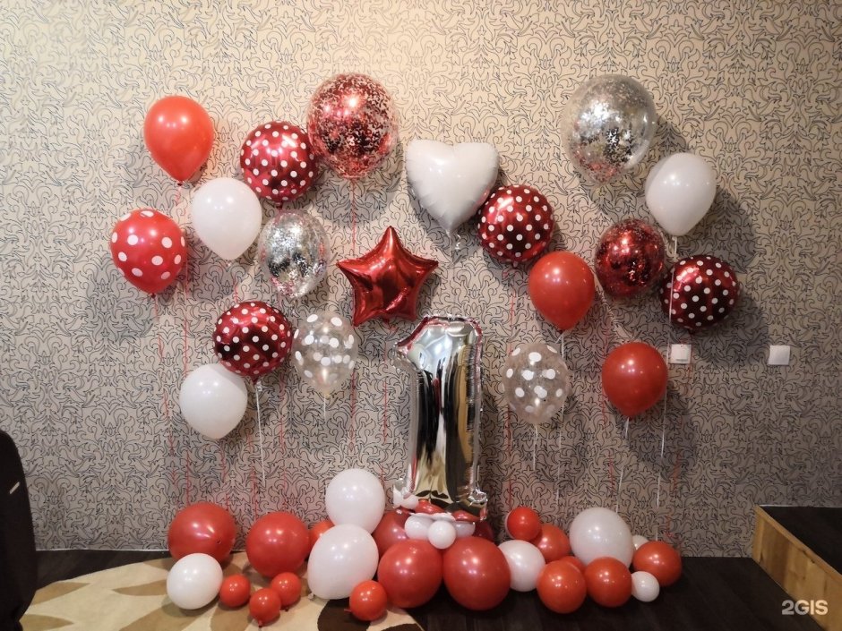 Композиции с шарами