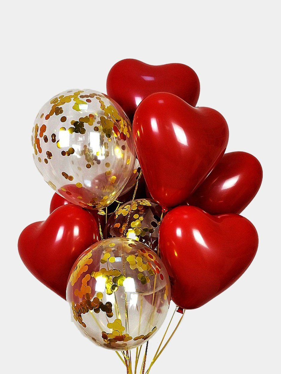 Воздушные шары на 14 февраля