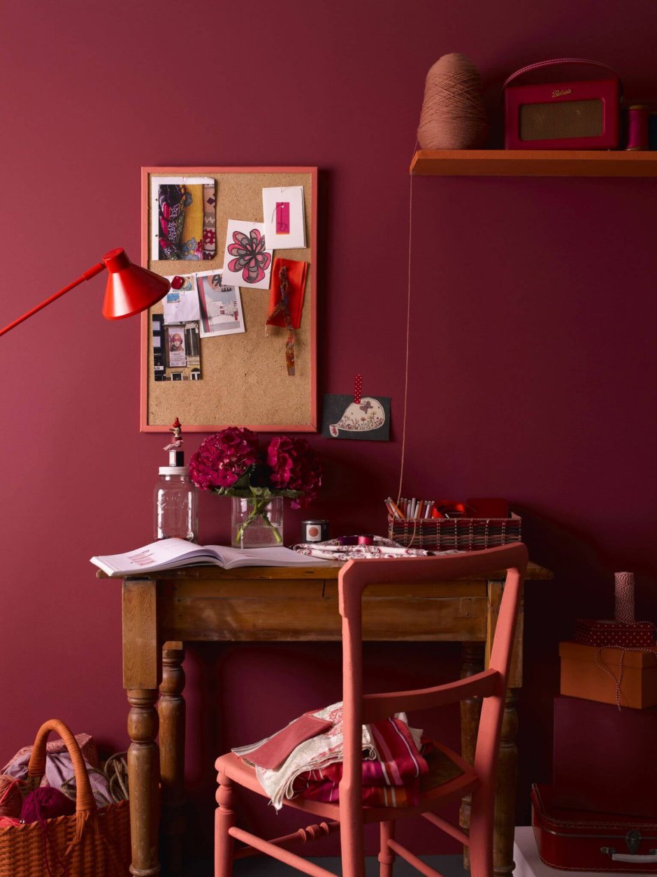 Красная спальня