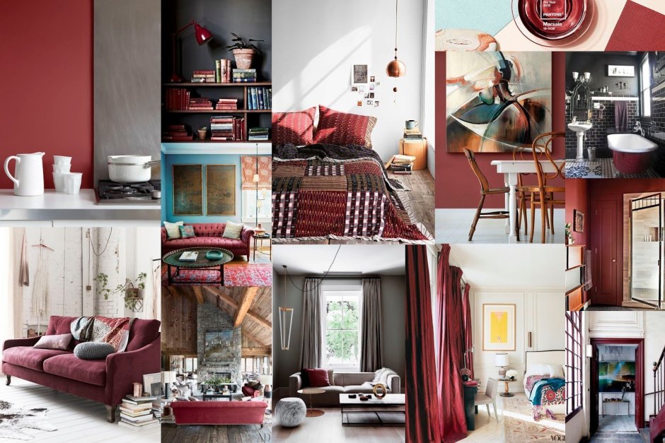 Красная спальня