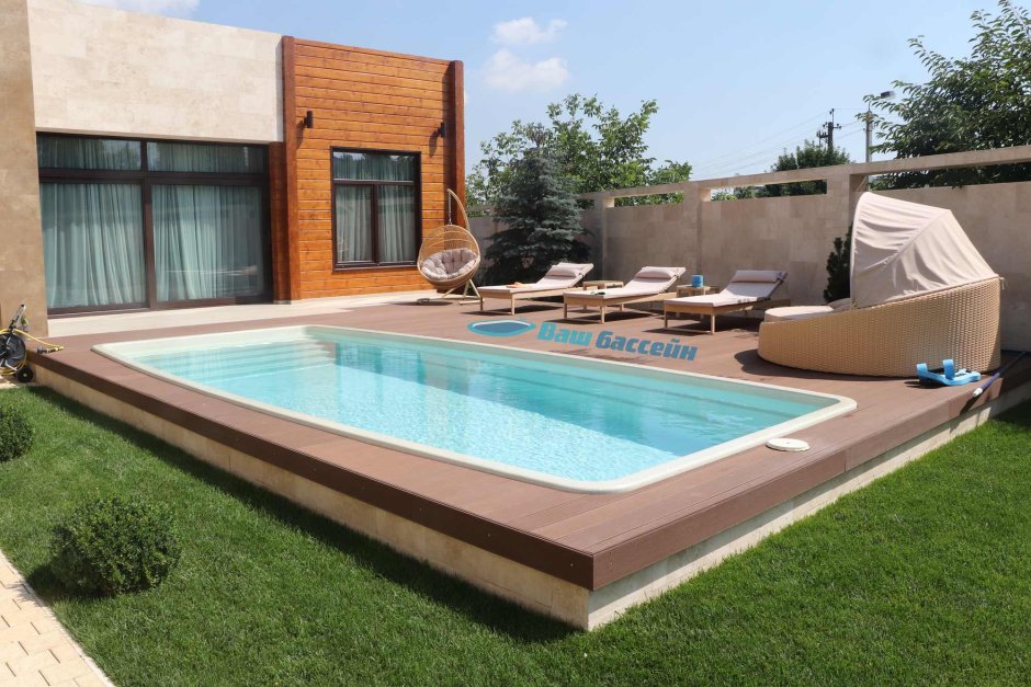 Размещение бассейна на участке