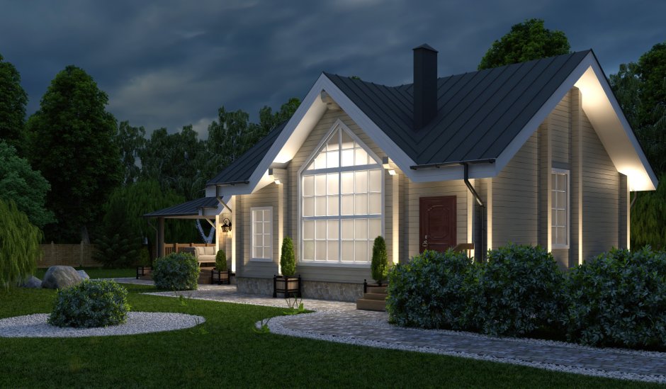 Дом в стиле Шале усадьба Зайцева