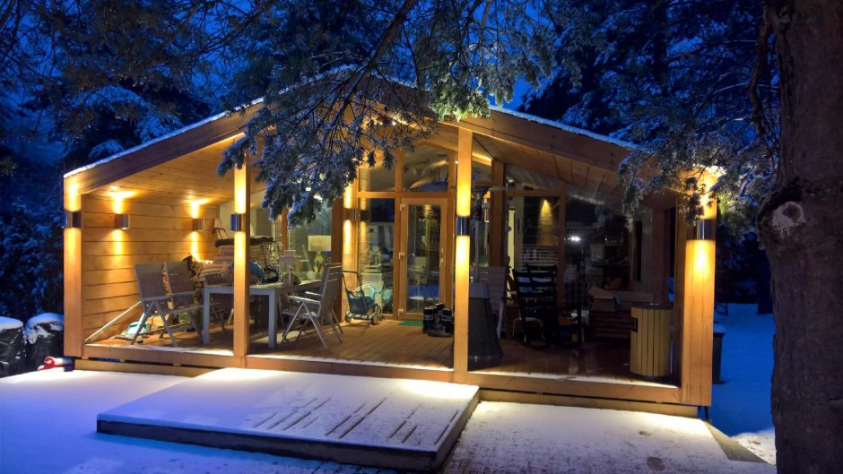 Дом Анкоридж из клееного бруса