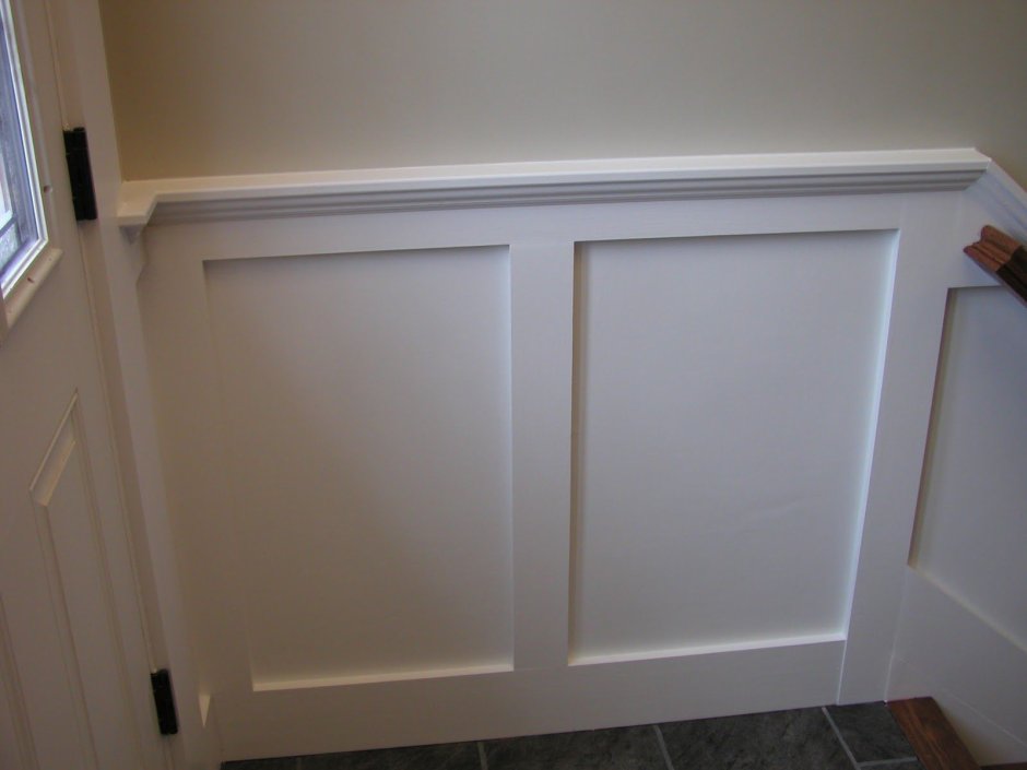 Вайнскот в интерьере