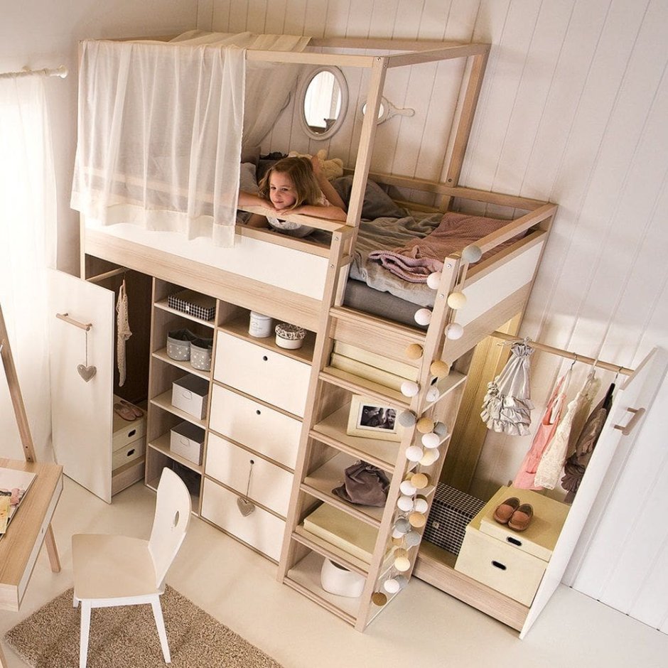 Кровать чердак Спейс