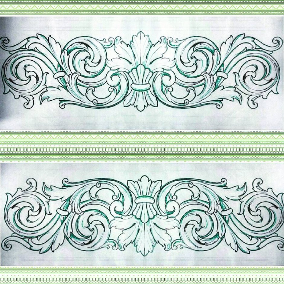 Орнамент в стиле классицизм