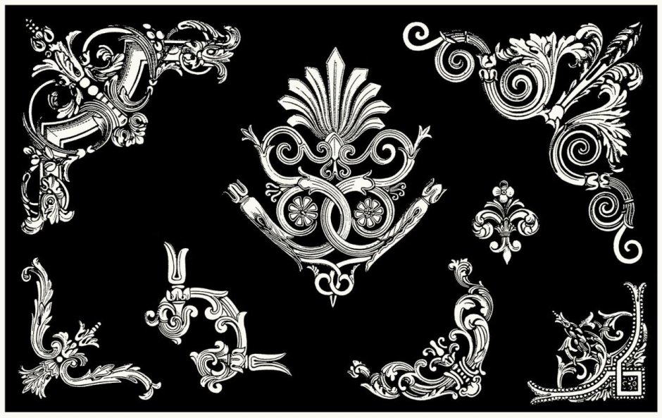 Готические узоры