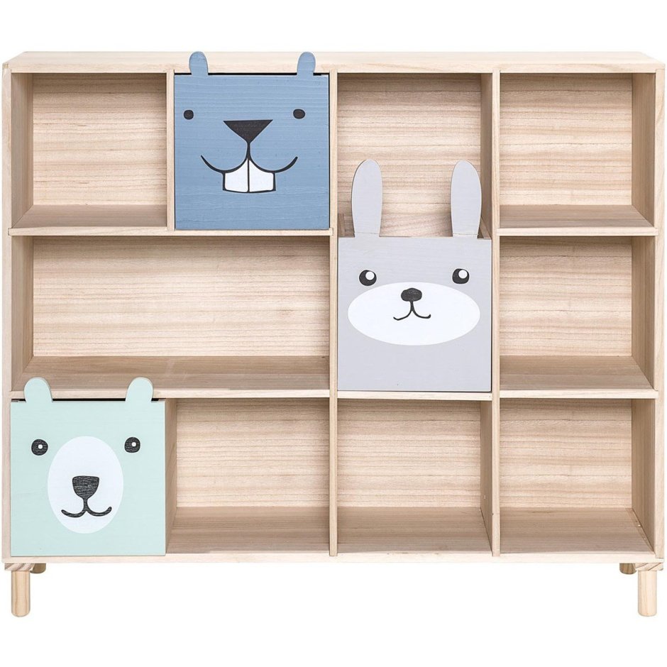 Ящик Bloomingville медведь 40х60х45 см