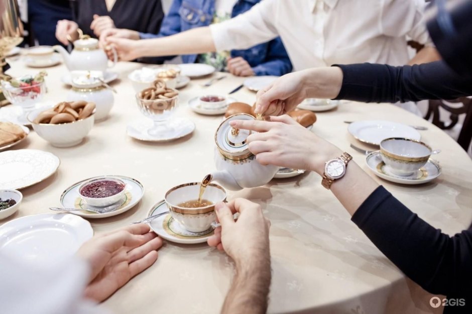 Сервировка стола на банкет
