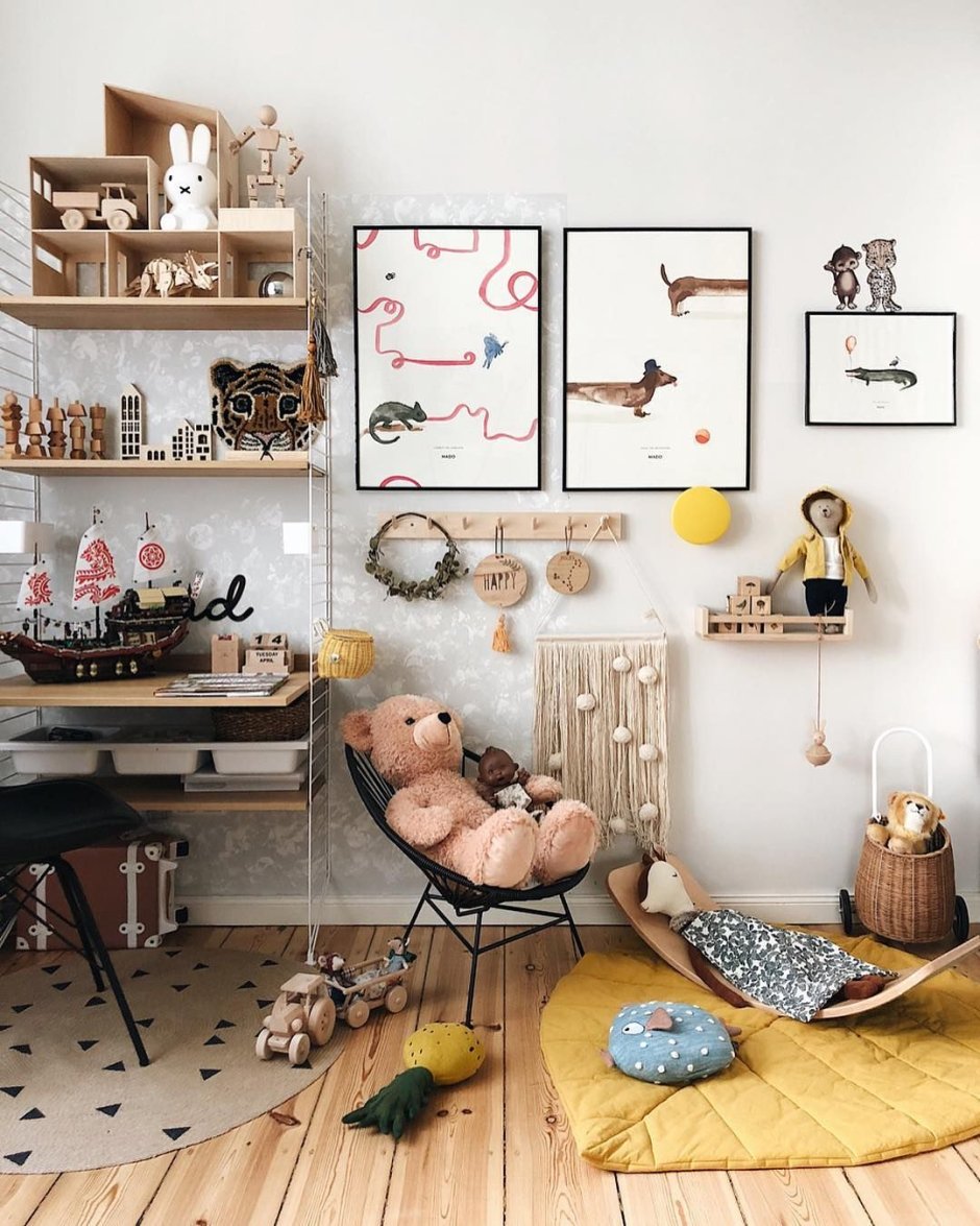 Декор детской в скандинавском стиле