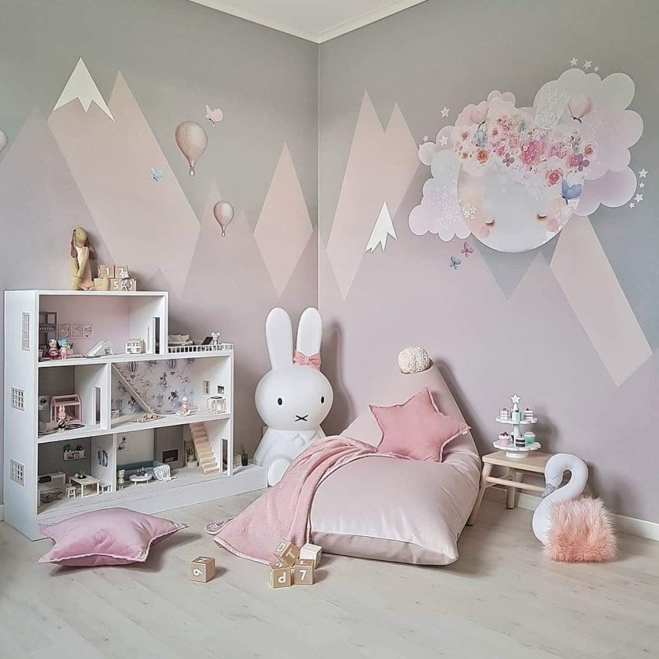 Сканди детская настенный декор