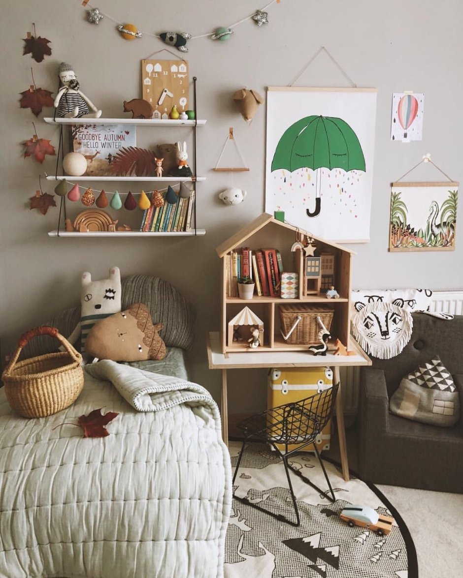 Декор детской комнаты