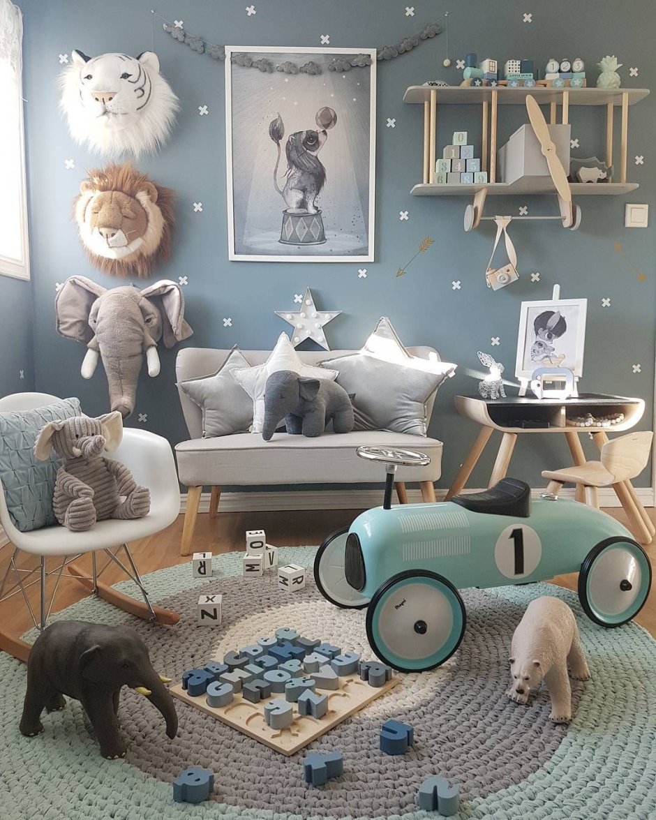 Место для чтения в детской