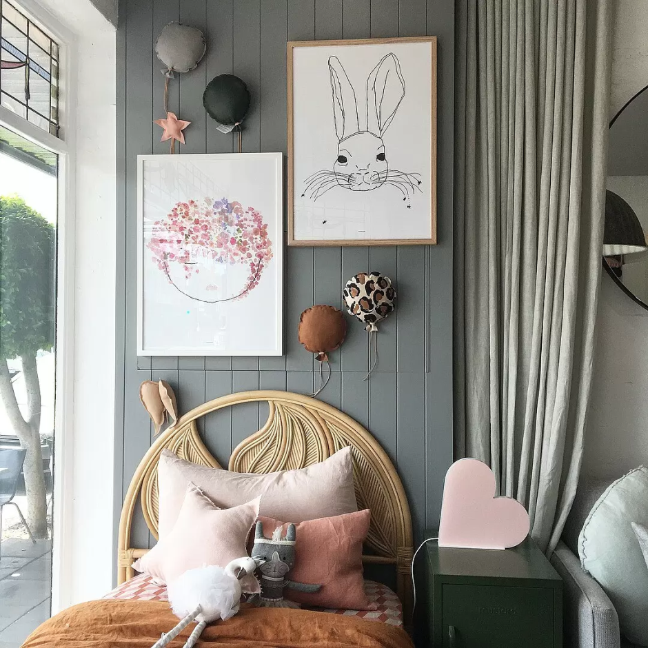 Декор детской для девочки