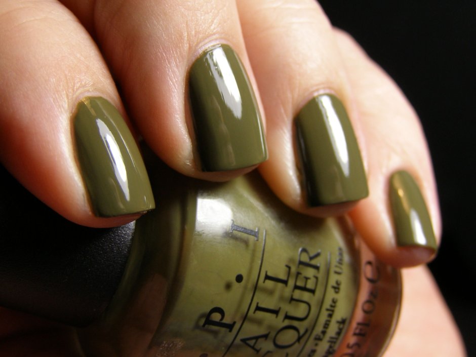 Лак Опи цвет хаки