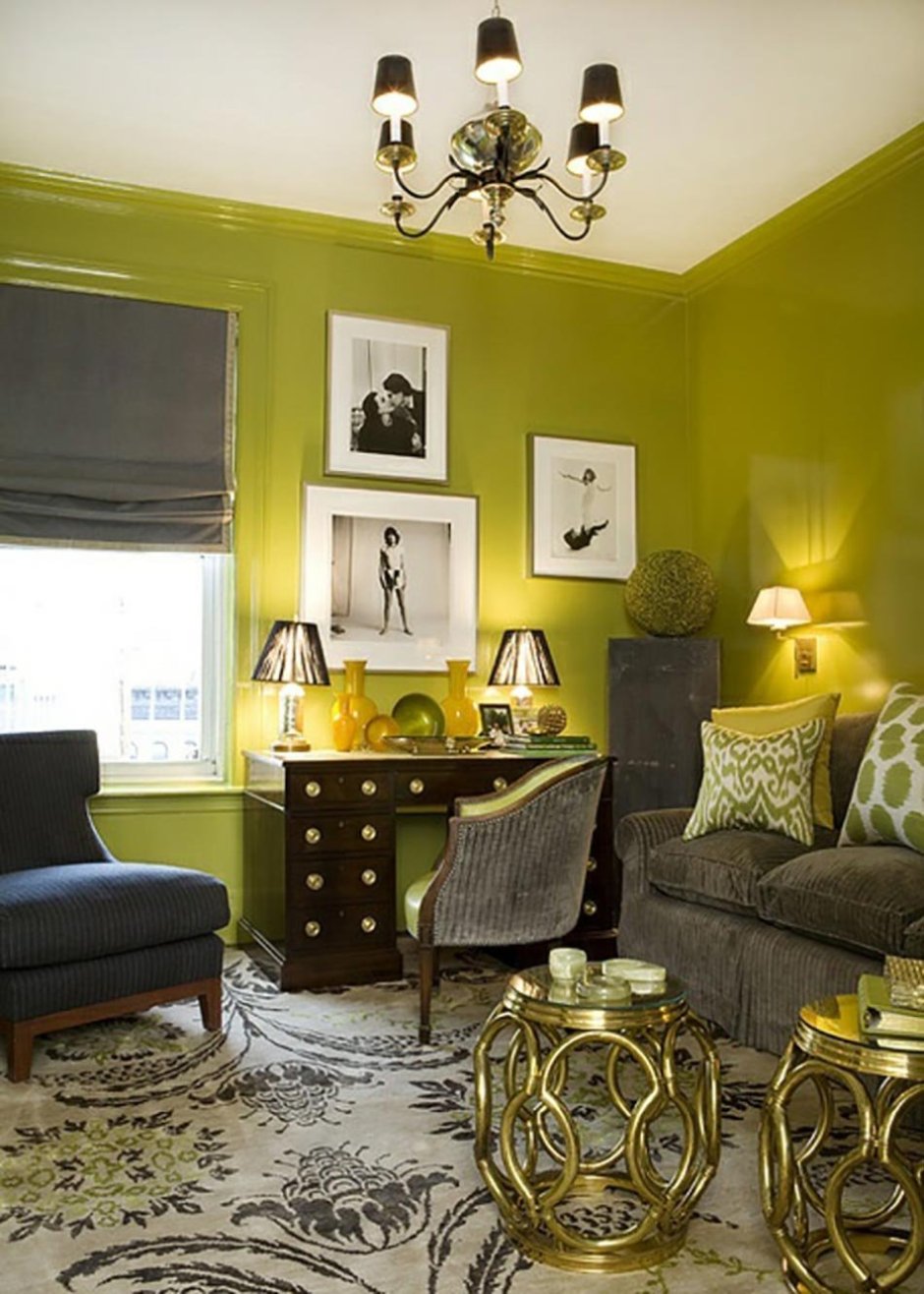 Оливковые стены