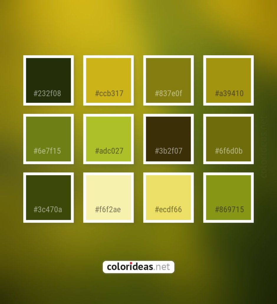 Оливковый цвет код